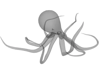 Octopus 3D Model preview
