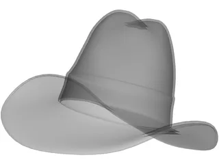 Cowboy Hat 3D Model preview