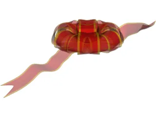 Fancy Bow 3D Model preview