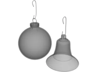 Ornaments 3D Model preview