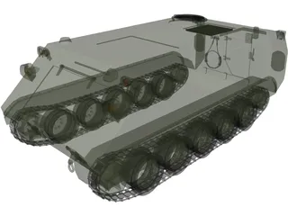 M-113 3D Model preview