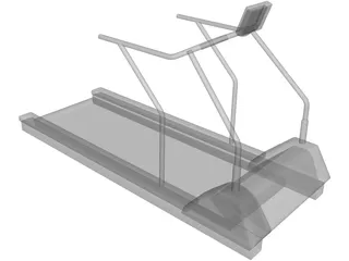 Treadmill 3D Model preview