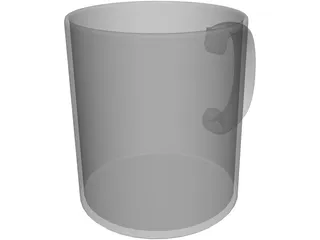 Coffee Mug 3D Model preview