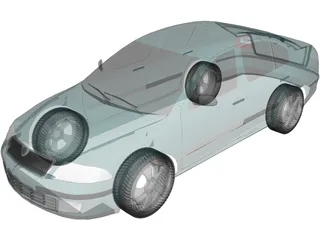 Skoda Octavia (2004) 3D Model preview
