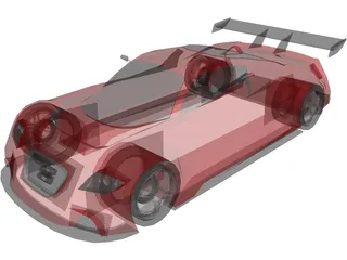 Seat Concept 3D Model preview
