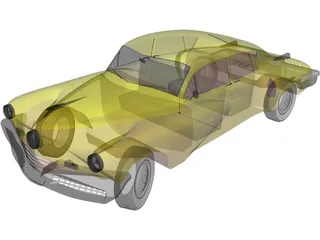 Tucker Sedan (1948) 3D Model preview