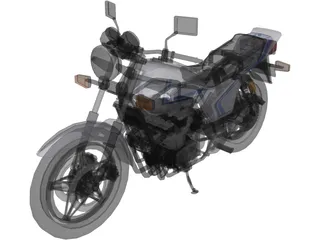 Honda CBR750 3D Model preview