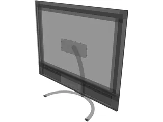 Monitor 3D Model preview