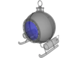 Bathyscaphe 3D Model preview