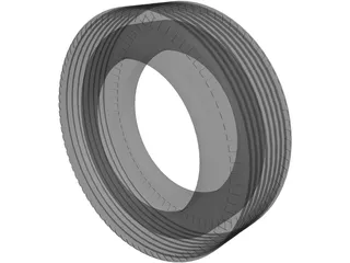 Tire Generic 3D Model preview