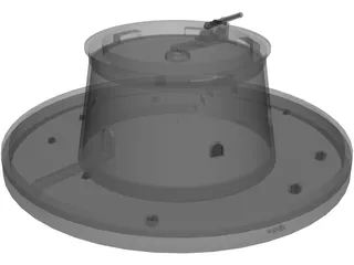 Martello Tower 3D Model preview