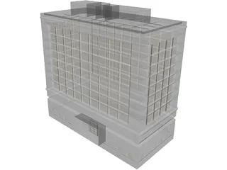 Hospital 3D Model preview