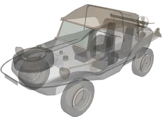 Schwimmwagen 3D Model preview