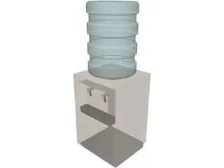 Drinking Fountain 3D Model preview