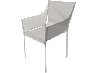 Chair Starck 3D Model preview