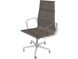 Chair Charles Eames 3D Model preview