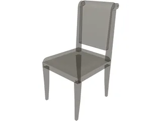 Chair Classic 3D Model preview