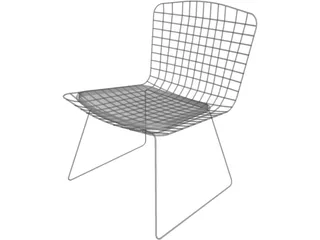 Chair Bertoia 3D Model preview