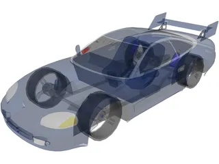 Mitsubishi 3000GT [Tuned] 3D Model preview