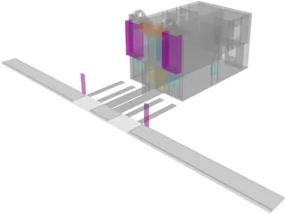House Duplex 3D Model preview