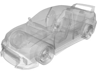 Volkswagen Bora RS [Tuned] 3D Model preview