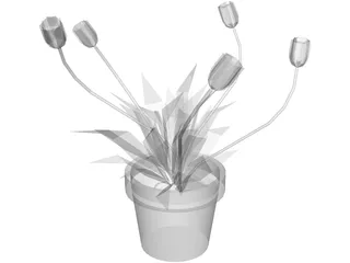 Dandelion 3D Model preview