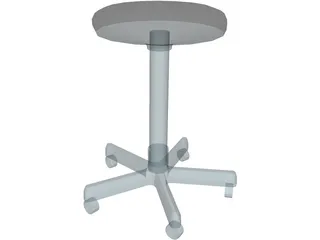 Stool 3D Model preview