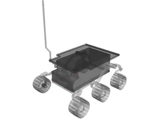 Mars Pathfinder 3D Model preview