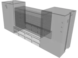 VA Medical Center 3D Model preview