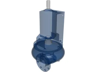 Centrifugal Pump Halco 2500 Supreme 3D Model preview