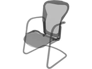 Aeron Task Chair 3D Model preview