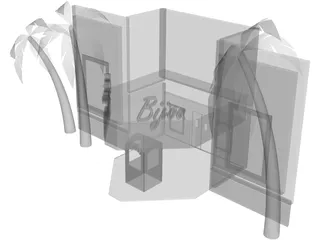 Bijou Theater 3D Model preview