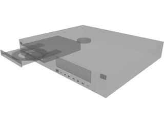 CD Player 3D Model preview