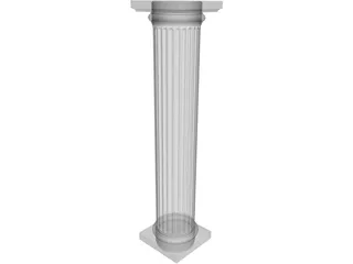Column 3D Model preview