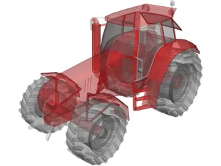 Steyr 9145 3D Model preview