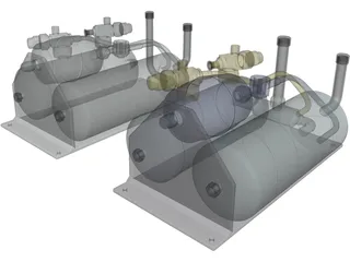 AC Receivers 3D Model preview