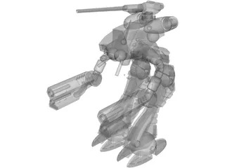 Battletech Marauder 3D Model preview