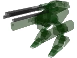 MAC II Monster 3D Model preview