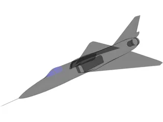 F-102 3D Model preview