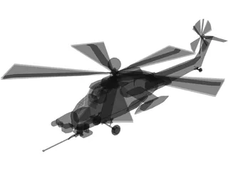 Mil Mi-28 Havoc 3D Model preview