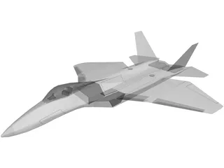 Sukhoi Su-60 Stealth 3D Model preview