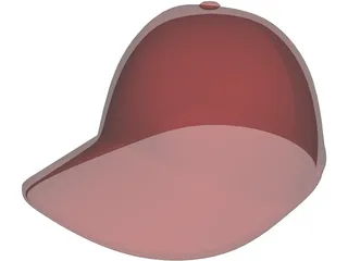 Baseball Cap 3D Model preview