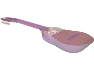 Charango 3D Model preview
