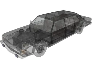 GAZ-14 Chaika (1977) 3D Model preview