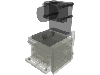 Optical Motor 3D Model preview