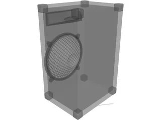 Speaker DJ 3D Model preview