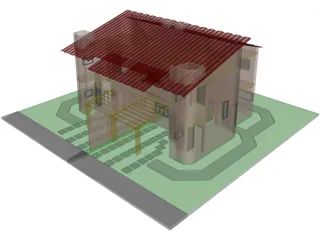 Brazilian Condo 3D Model preview