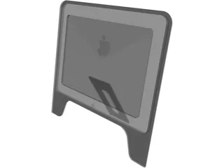 Monitor Flat Apple 3D Model preview