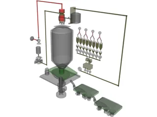 Toasted Of Coffee 3D Model preview