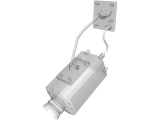 Video Security Camera 3D Model preview